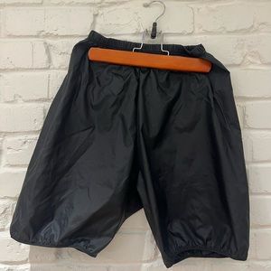 Capezio trash bag pants black